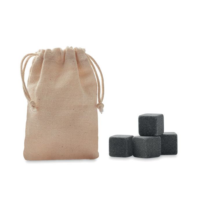 Set of Reusable Stone Ice Cubes - Flaxley - Long Eaton