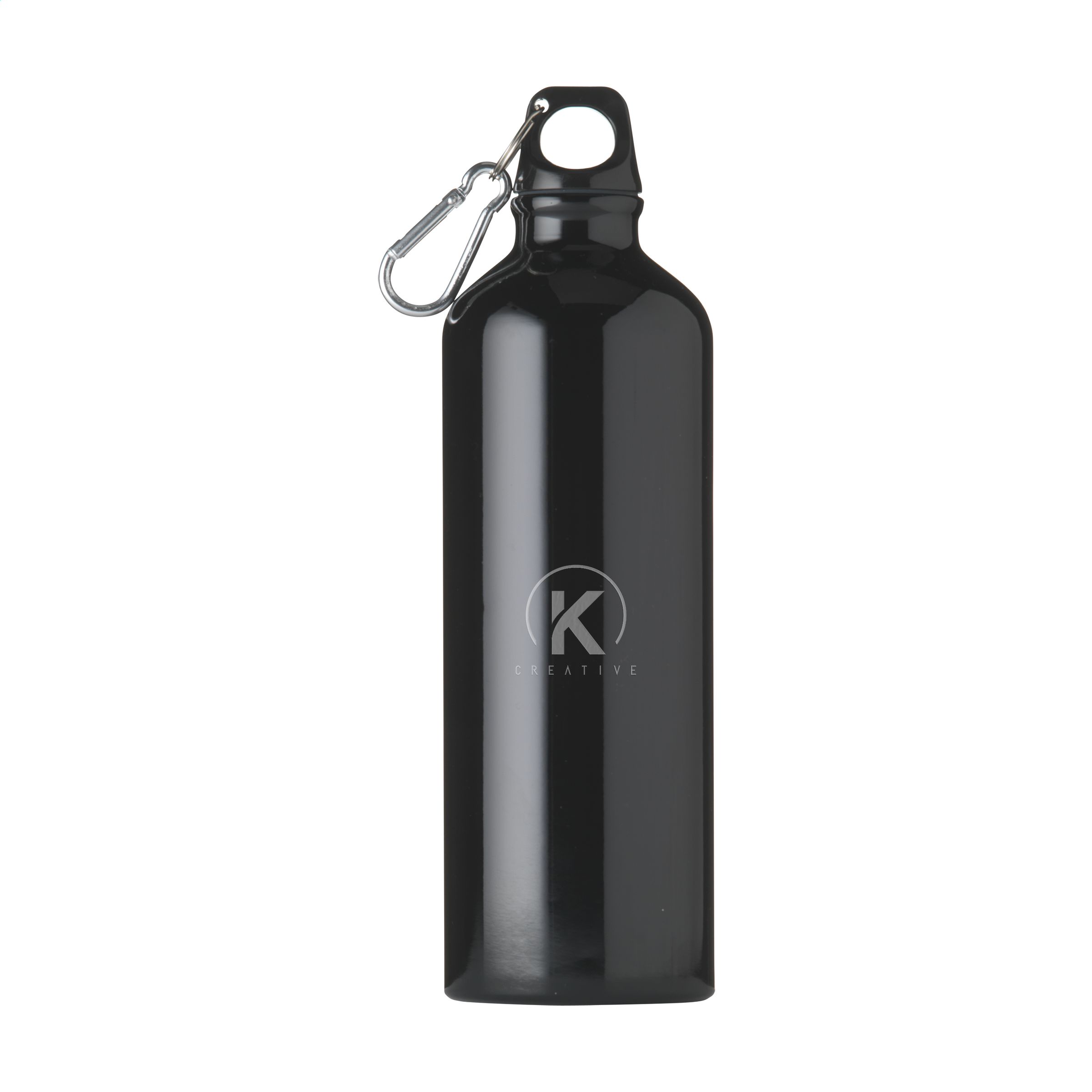 Recycled Aluminium Single-Walled Water Bottle - Packington