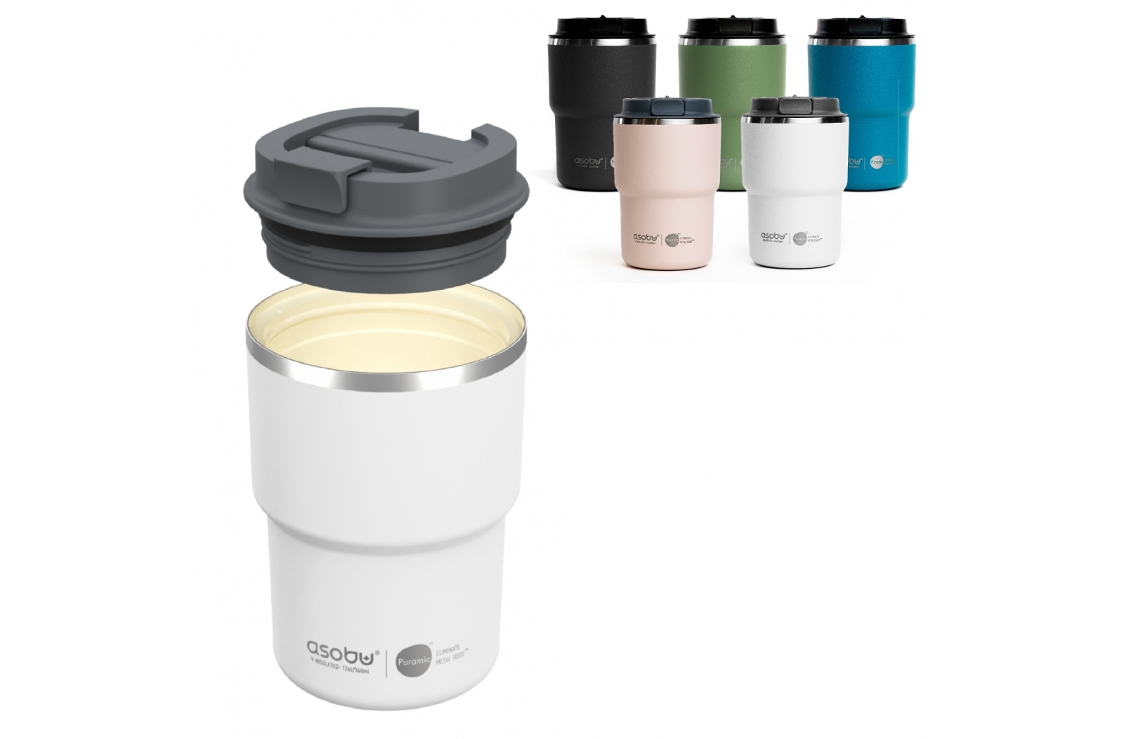 Puramic Ceramic Coffee Express Cup 355ml - Houghton - Appleton Thorn