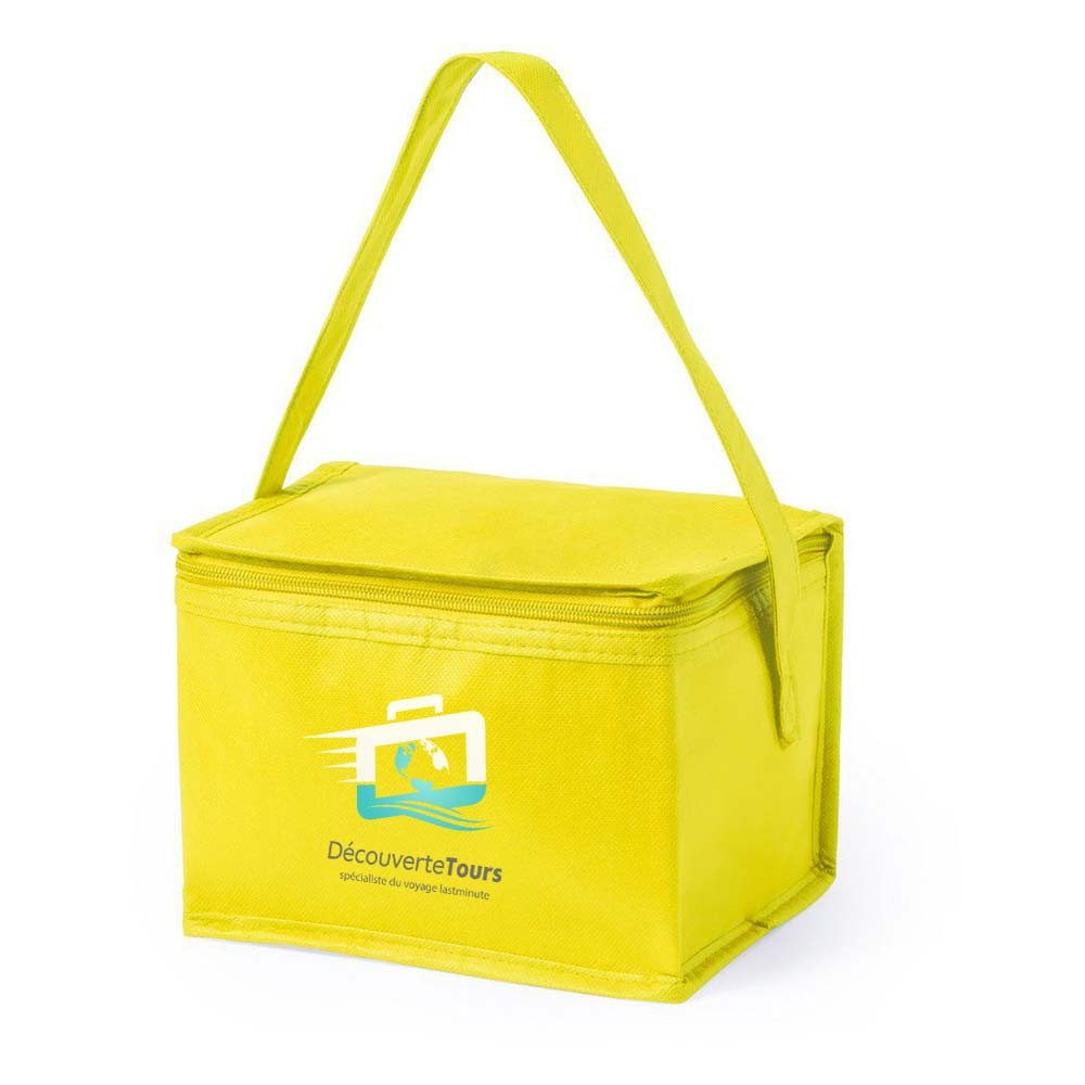 Colorful Non-Woven 6-Can Cooler Bag - Barrow-in-Furness