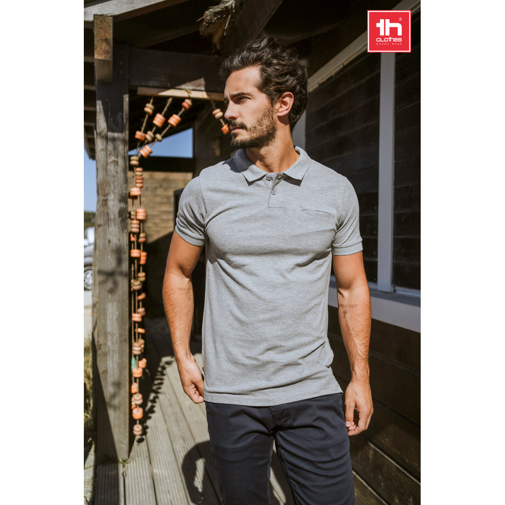 Men's Pique Cotton Polo - Plymouth