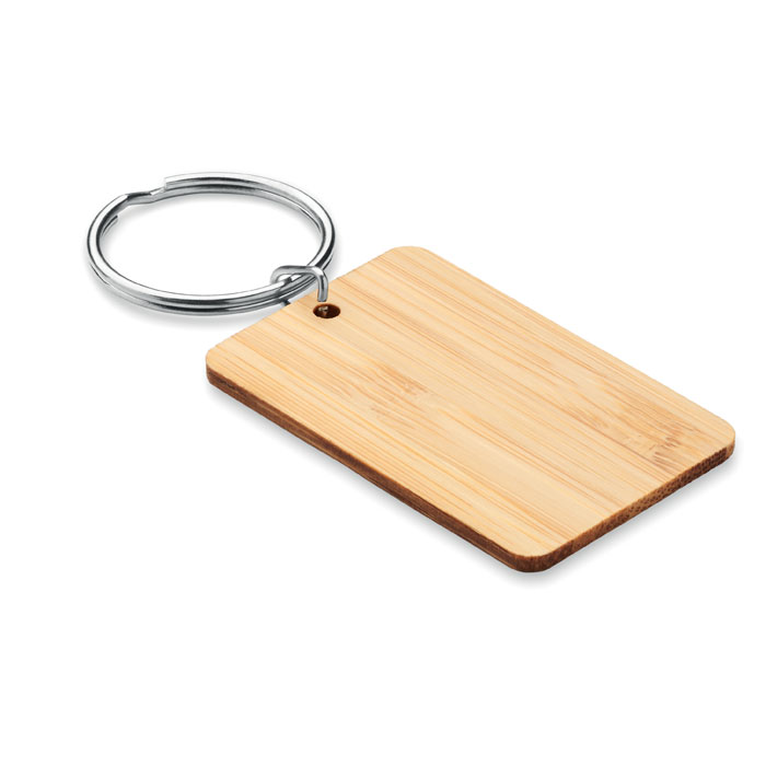 Natural Bamboo Key Ring - Abbotsbury - Rainhill