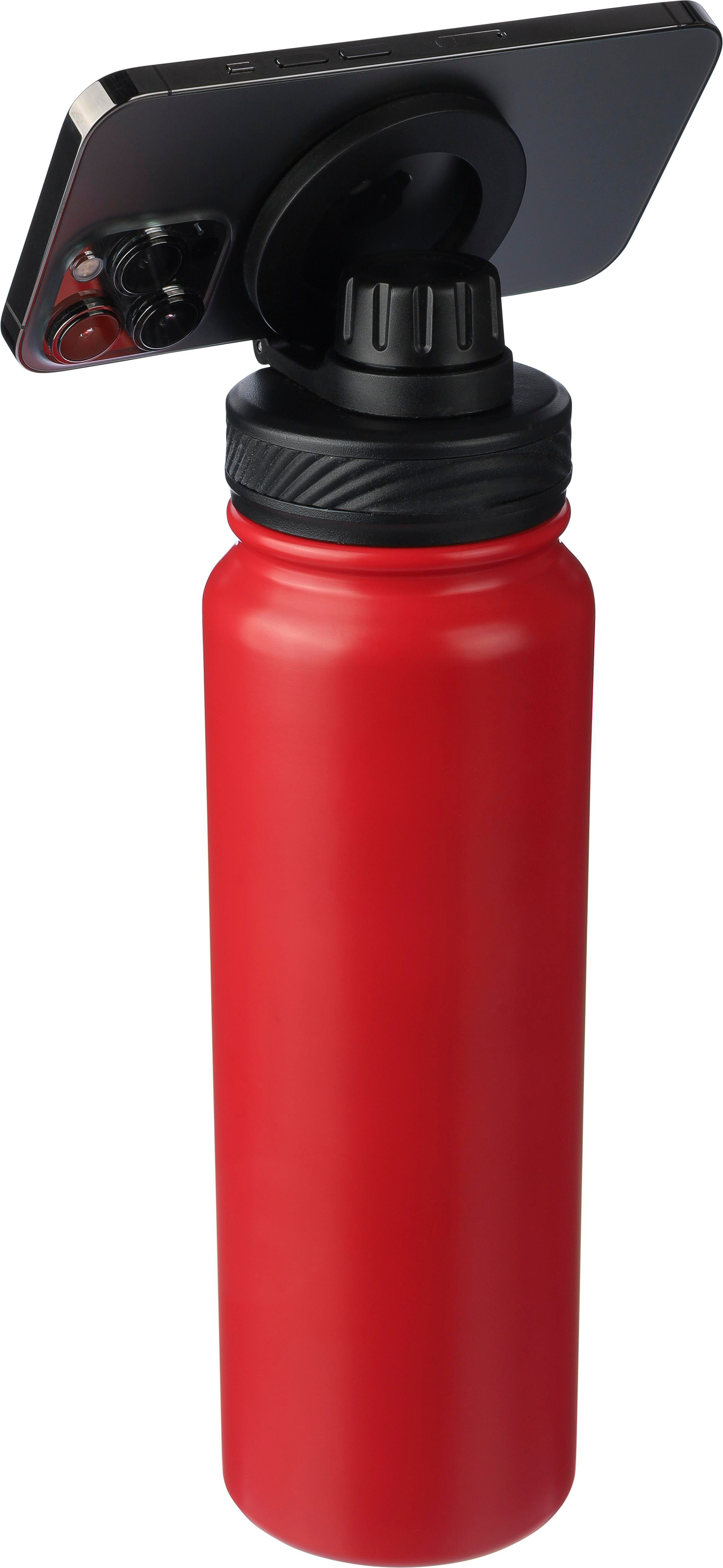 Edelstahl-Doppelwandflasche mit Magnet-Stand (800 ml) - Mücheln
