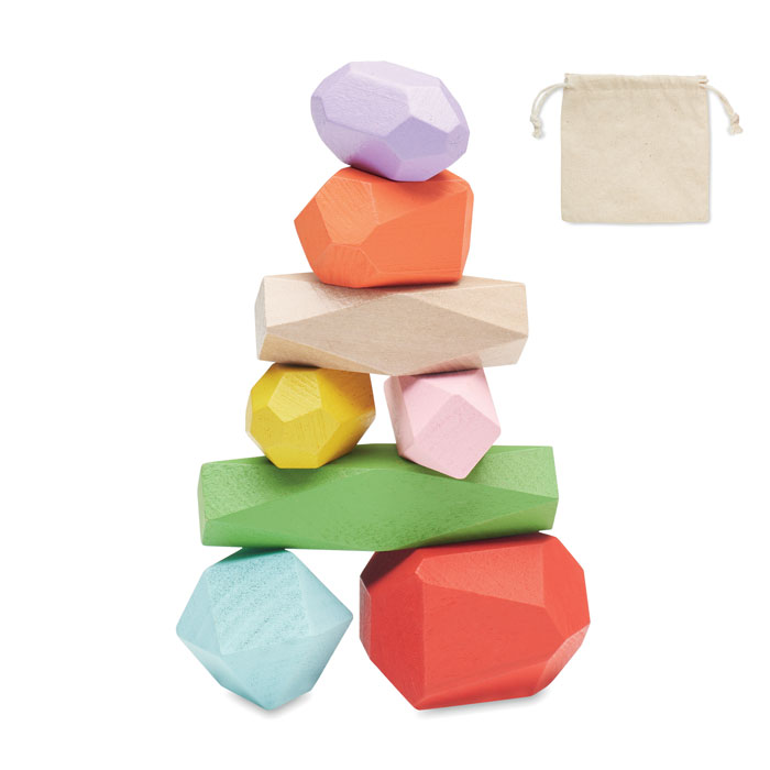 Rainbow Rock Stacking Set - Exbury - Ullapool