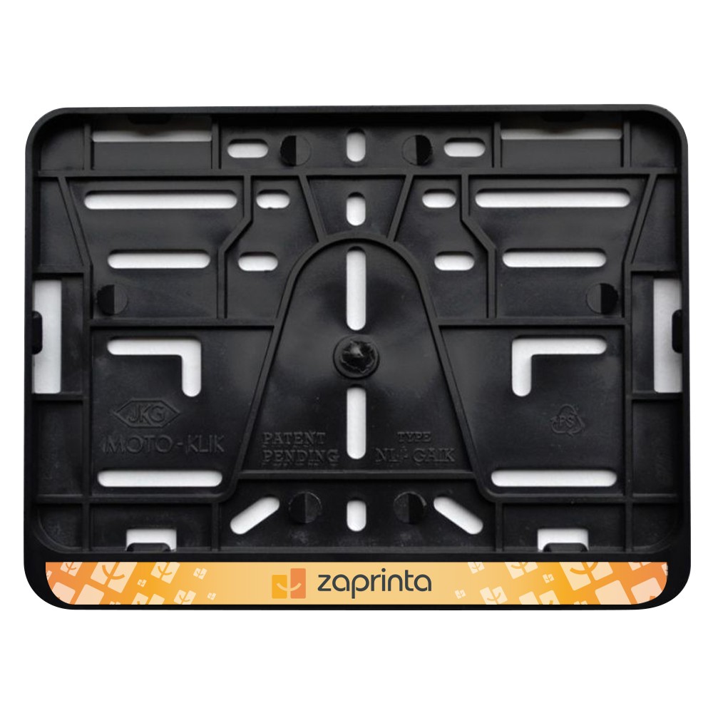 Personalized license plate holder for motorcycle - CAR09
