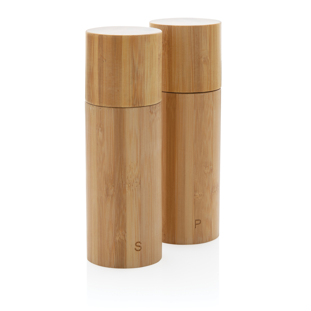 Ukiyo Bamboo Salt and Pepper Mill Set - Great Bowden