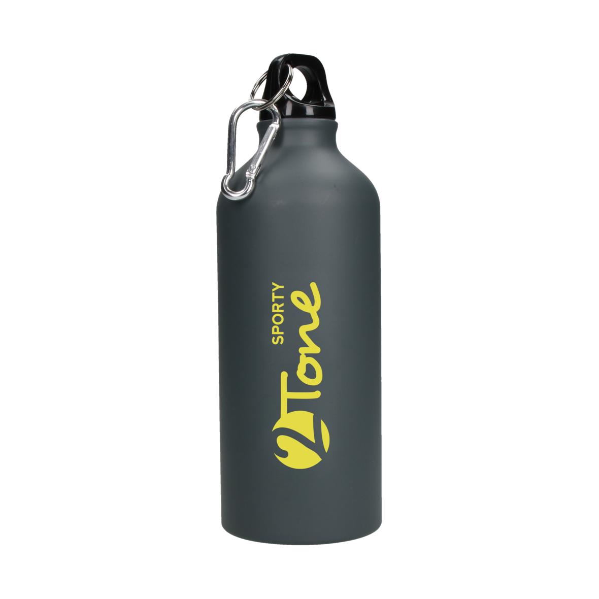 Aluminium Sports Bottle with Key Ring - Towton