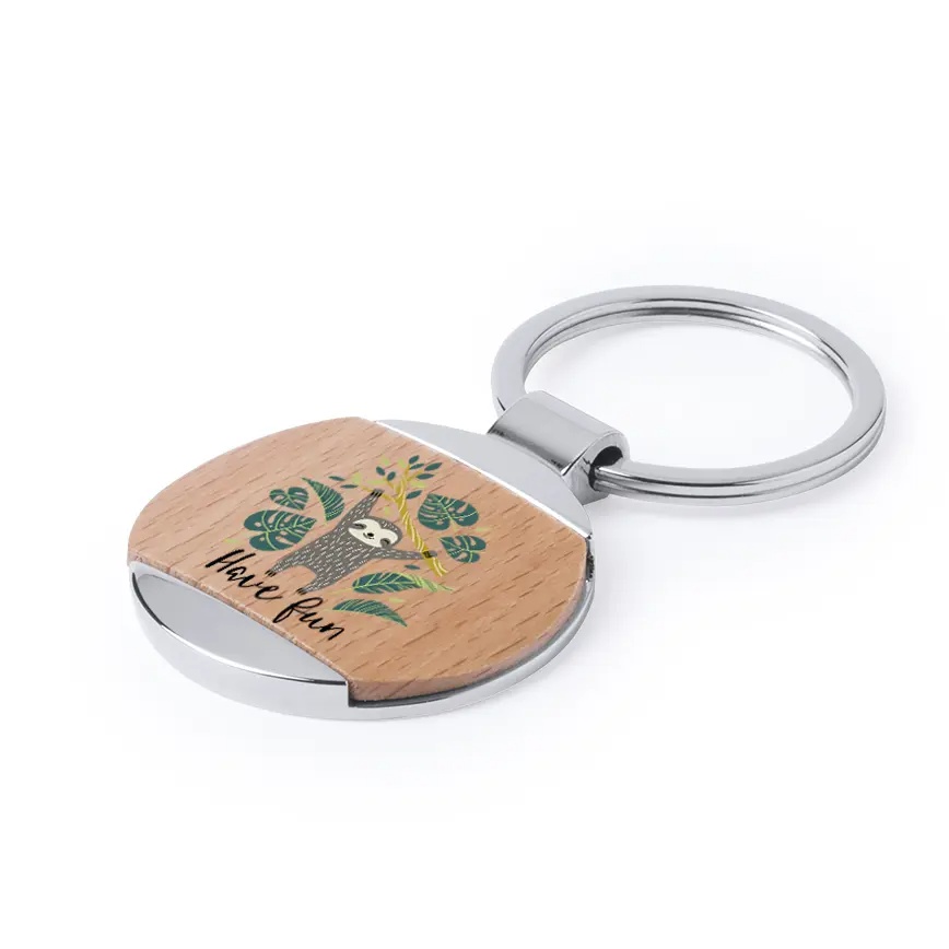 Personalized wooden key ring - | Zaprinta Personalized wooden key ring - | Zaprinta