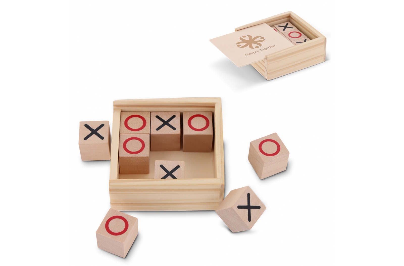 Bamboo Tic Tac Toe Set - Clifton - Warwick