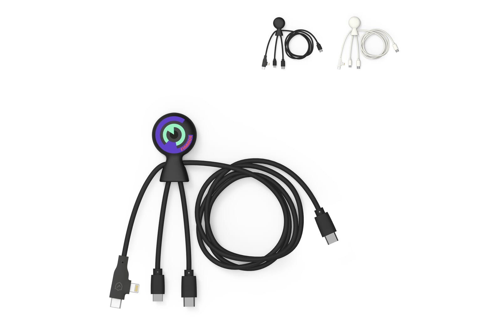 Xoopar Mr. Bio Langes Multi USB-C Kabel 1 Meter