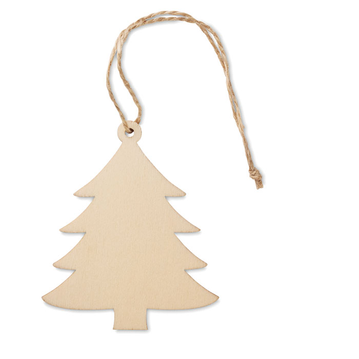 Wooden Tree Shaped Decoration Hanger - Denby Dale