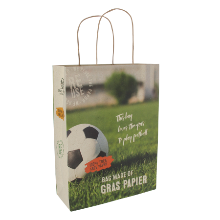 Eco-Friendly Grass Paper Bag - Kibworth