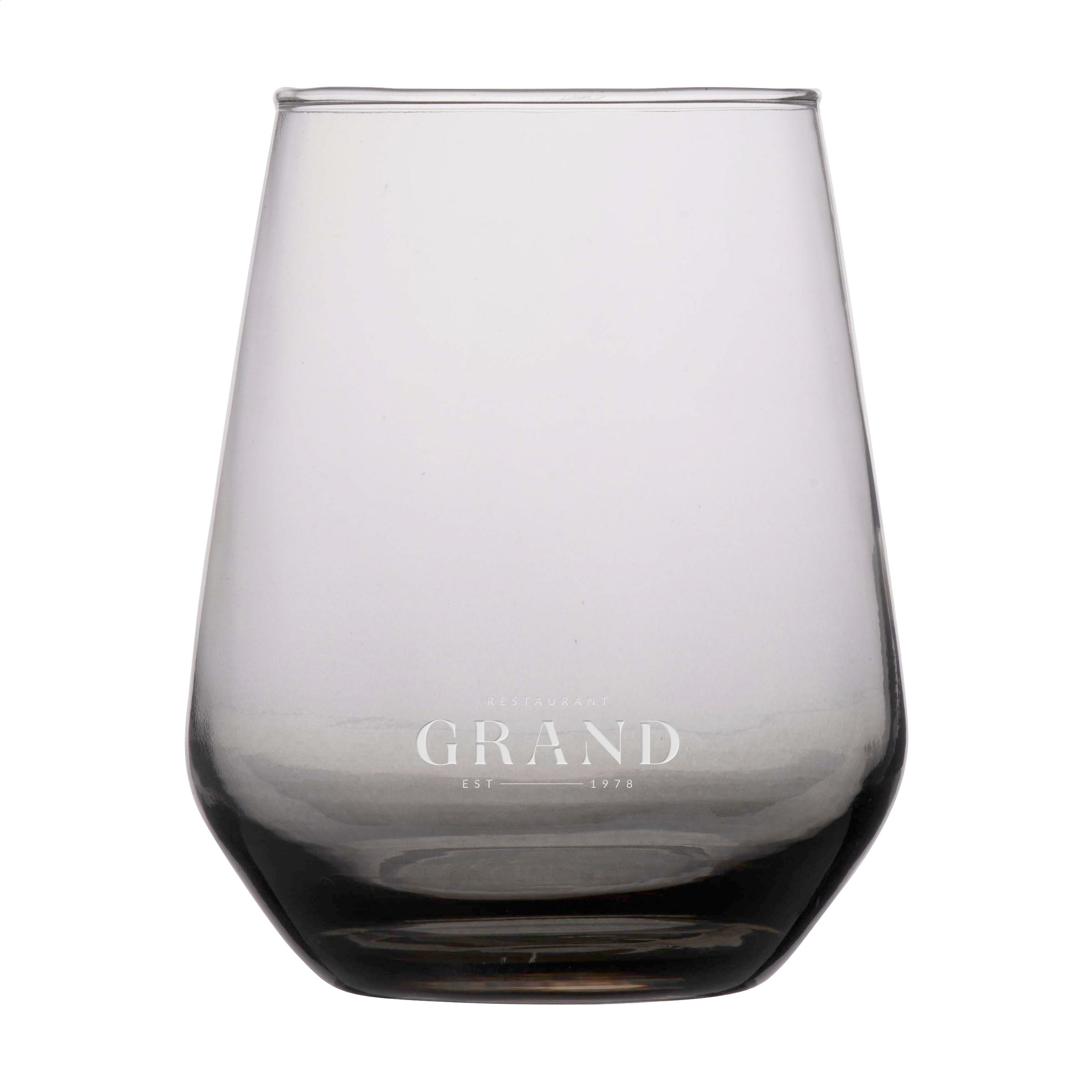 Smokey Water Glass Set 450ml - Canvey Island