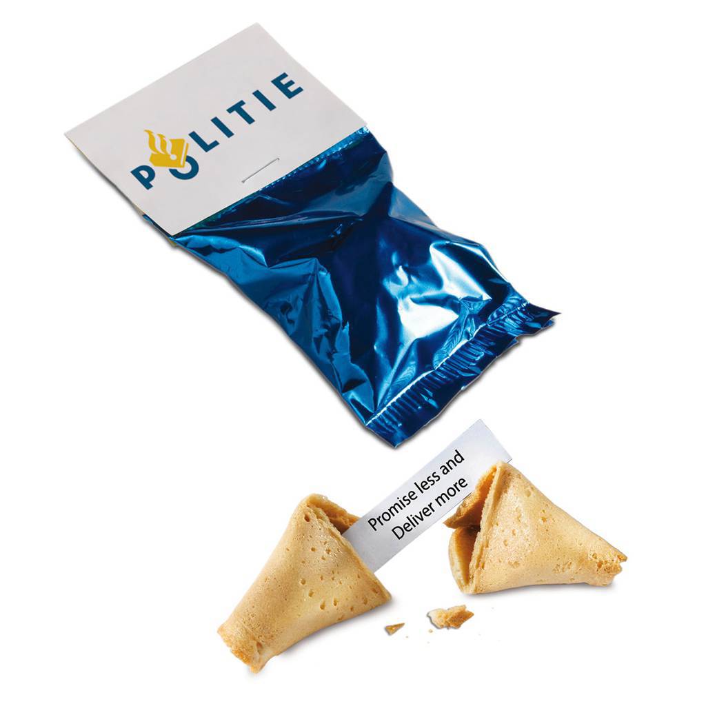 Customizable Fortune Cookie in Foil - Widnes