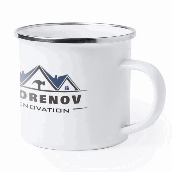 Retro Design Sublimation Metal Mug 380ml  - Sunderland