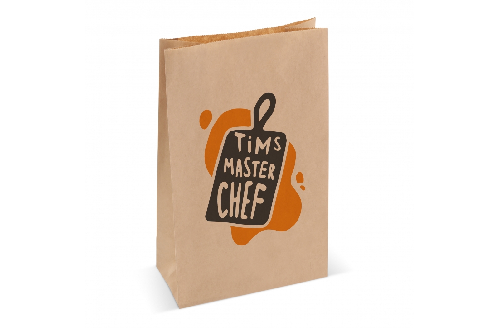 Kraft paper bag without handles - Overton