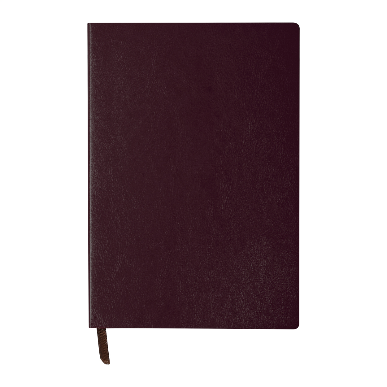 Sopuk A5 soft PU leather notebook with 100 lined sheets and logo