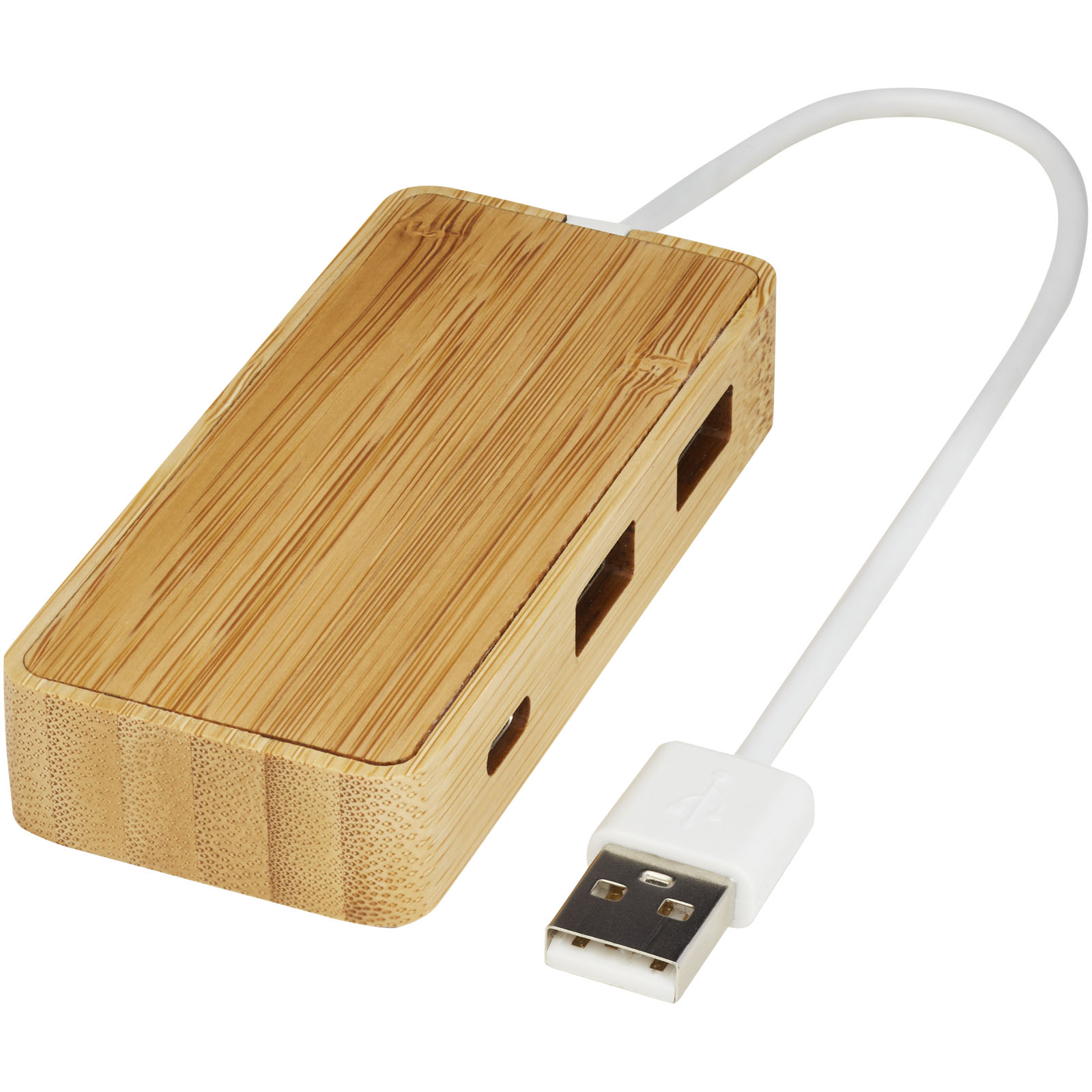 Eco-Connect Bamboo USB Hub - Plungar