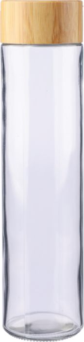 Glass Bamboo Lid Bottle - Ilchester