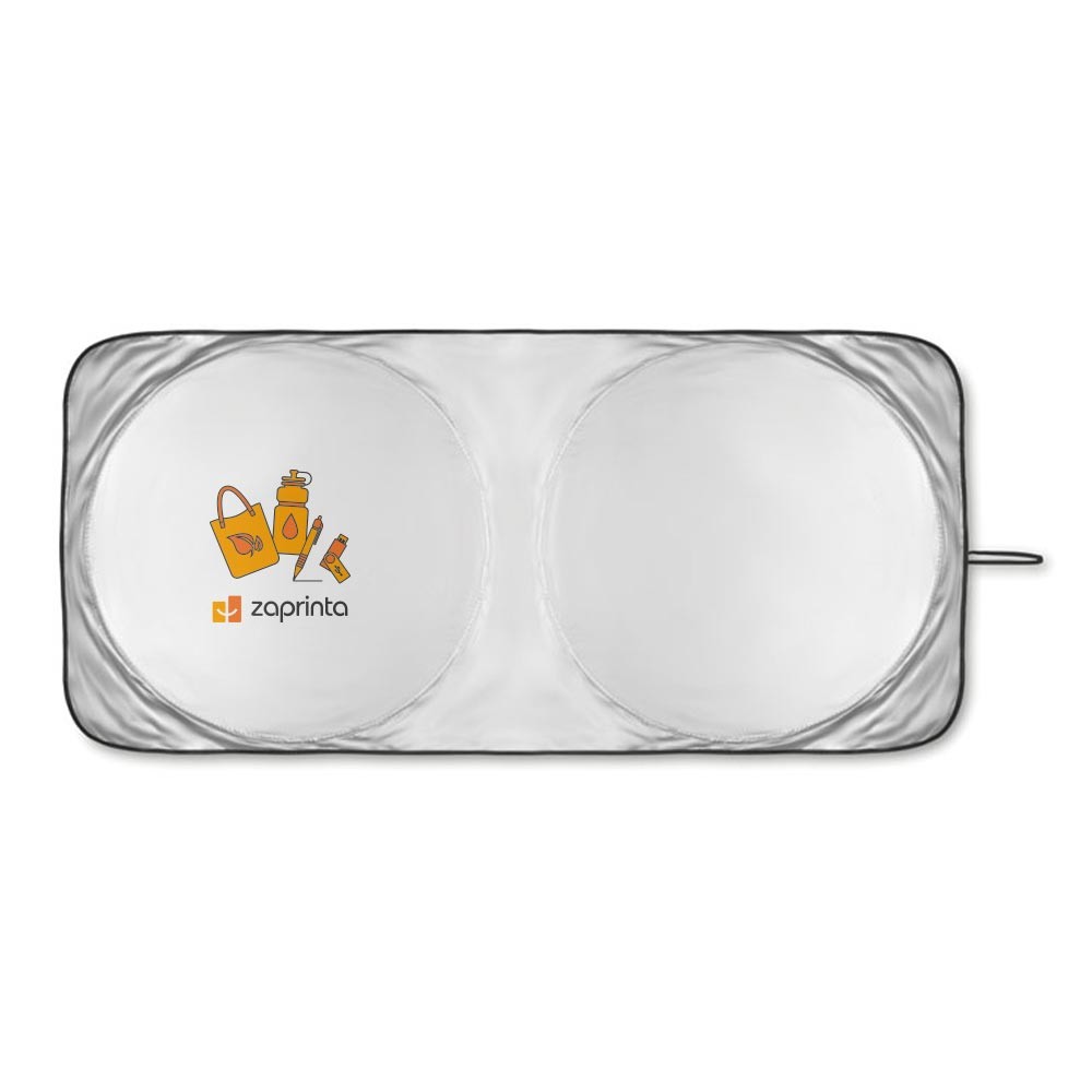 Personalisierter faltbarer Autosonnenschutz Polyester 170T - Ilva