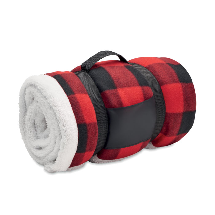 EcoWool Cozy Blanket - Selby printed with logo