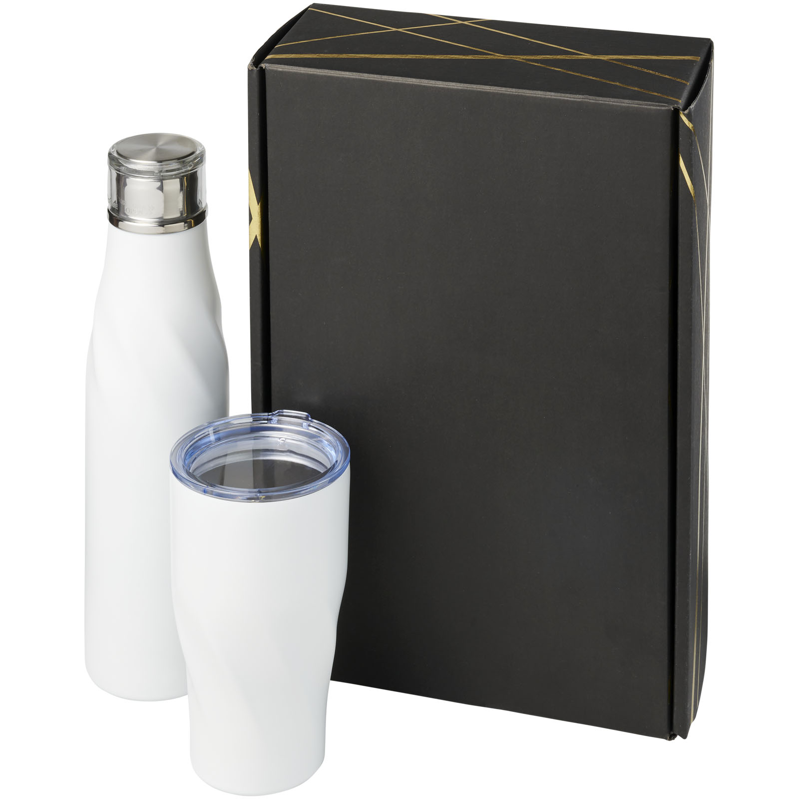 Hugo Auto-Seal Insulated Bottle and Tumbler Set - Ashley Cross