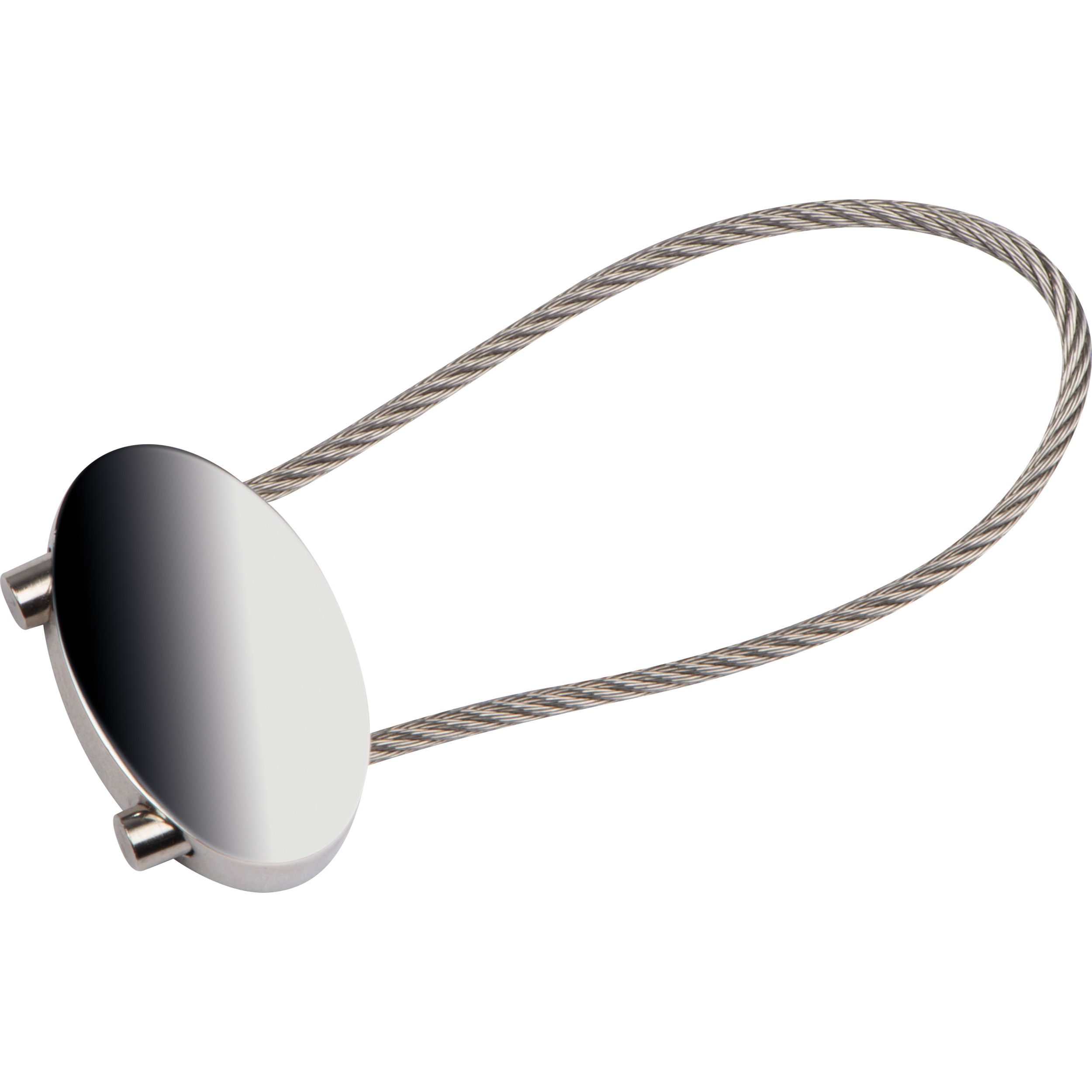 Ovales Schlüsselband mit Drahtschlaufe - Grinzens
