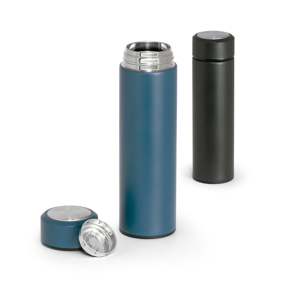 Stanton St Bernard Stainless Steel Thermal Bottle with Tea Infuser - Waldron