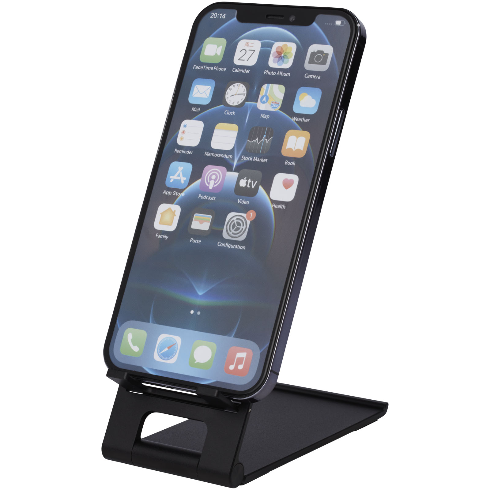 Adjustable Smartphone Holder made of Aluminium - Knipton