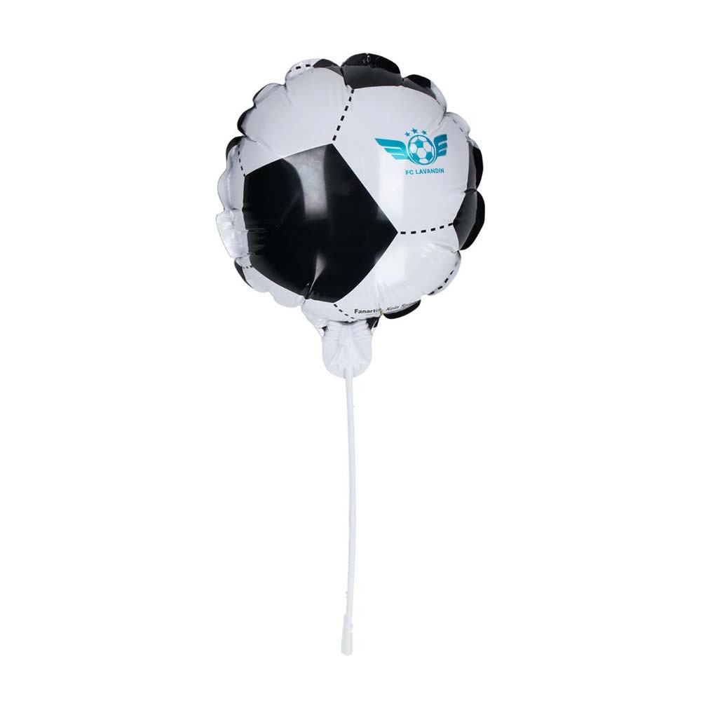 Selbstaufblasender Fußball-Ballon