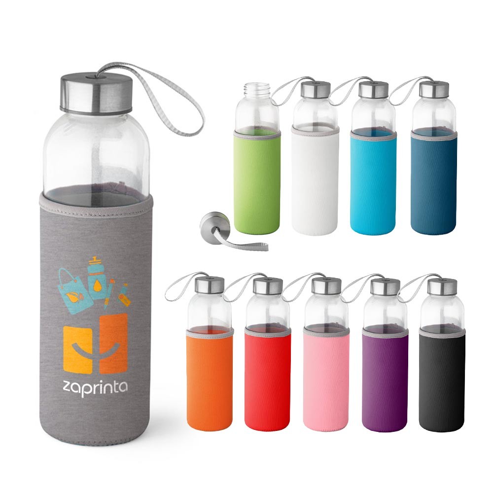 A sports bottle made from glass and stainless steel - Bourton-on-the-Water - Worthing