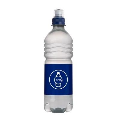 500ml Transparent Bottle of Spring Water with Screw Cap - Irlam Vale