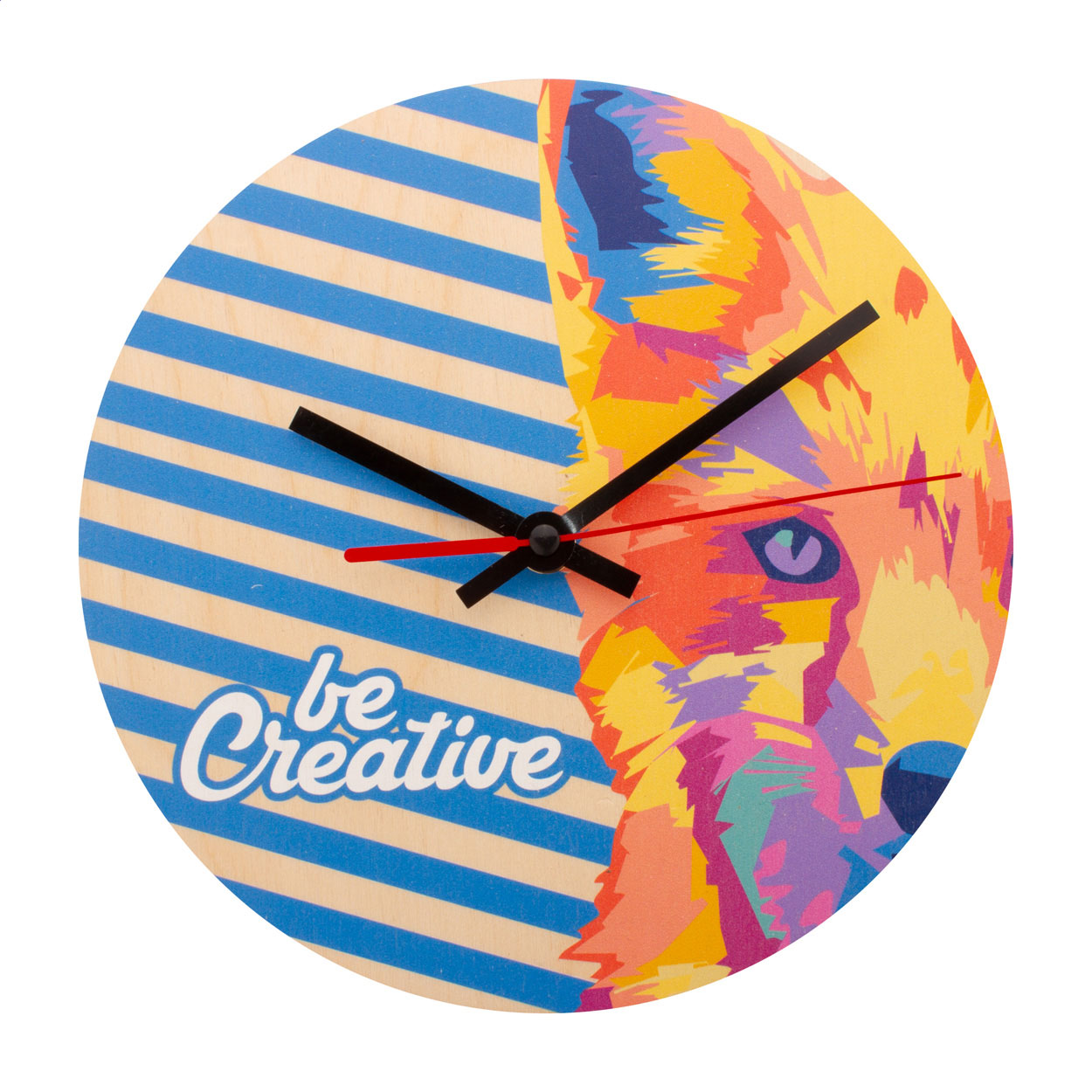 Unique Birch Art Wall Clock - Fyvie