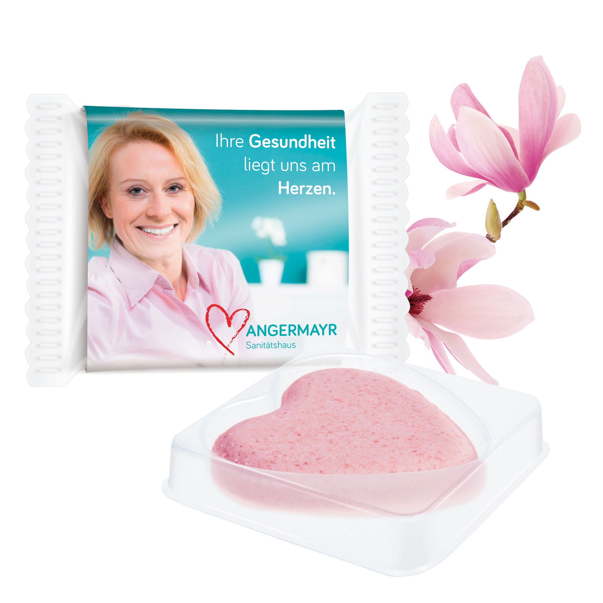 Relaxing Floral Scented Bath Heart - Durweston