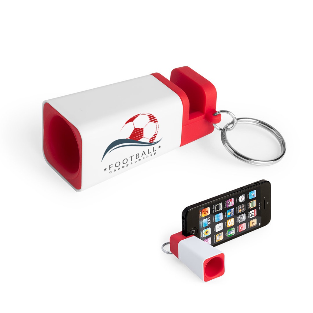 Two-toned Simple Style Keychain Speaker with Stand - Tintern