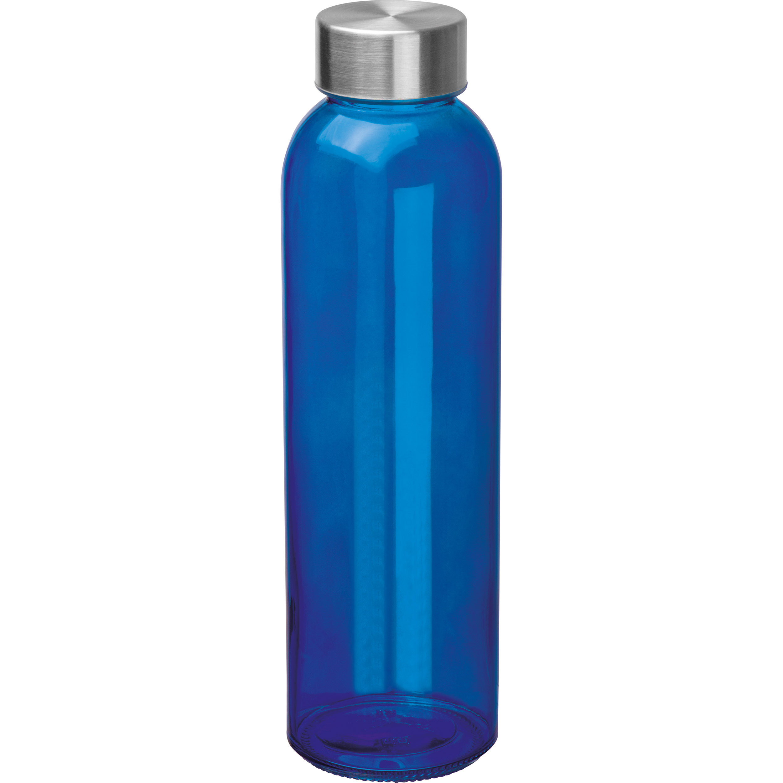 Engraved drinking bottle made of glass with a lid that prevents leaks 500ml - Lochinver