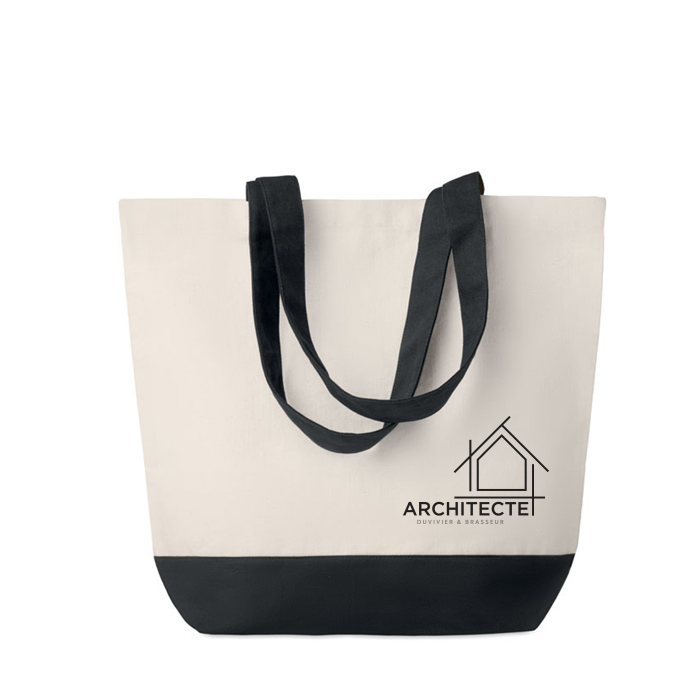 Canvas Beach Shopping Bag - South Queensferry