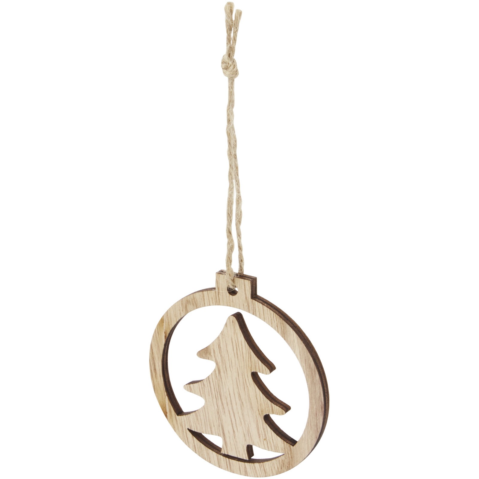 Wooden Tree Ornament - Aughton