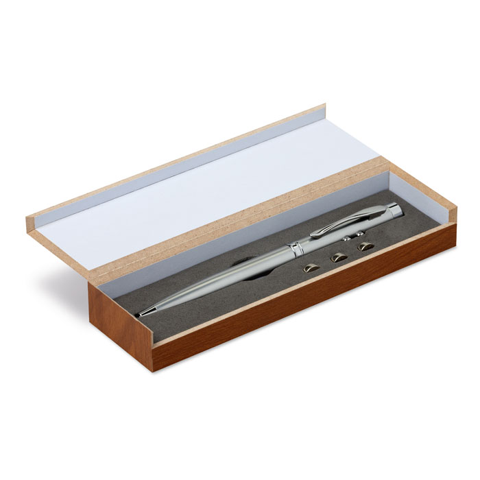 Bibury Multifunctional Silver Pen - Allerton Mauleverer