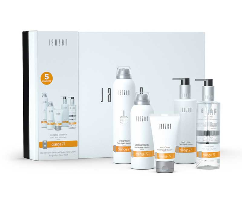 Janzen" care gift set - Orange
