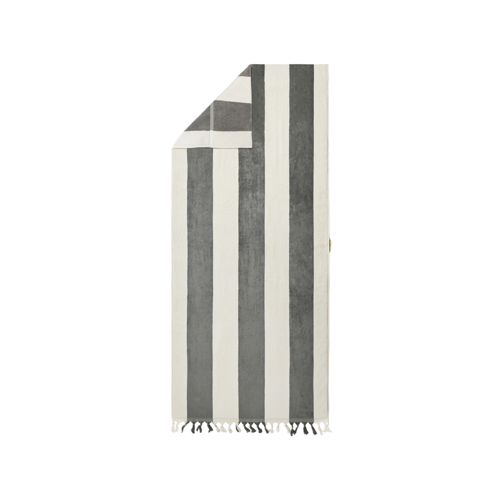 Luxurious Cotton Beach Towel with Lounge Chair Pocket - Bloxwich