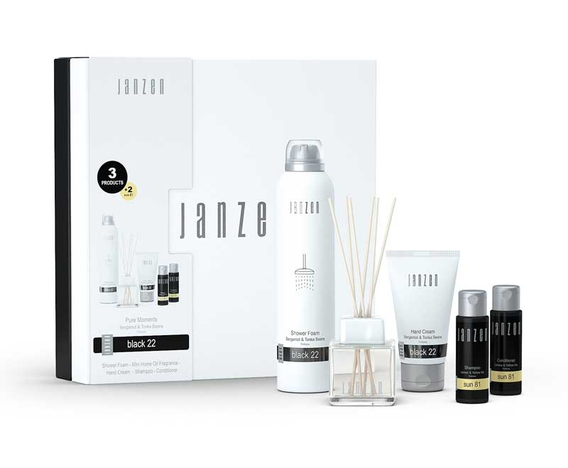 Pur moment" gift set for men - Black