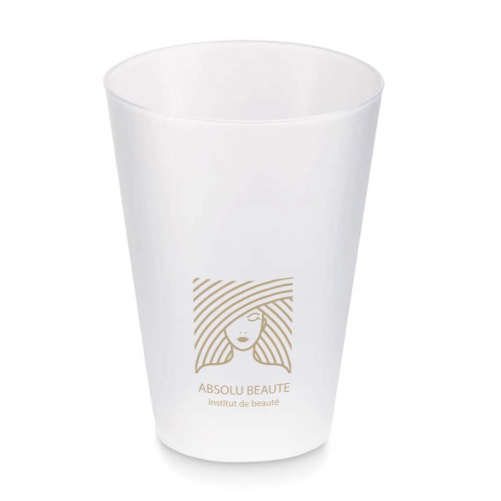 Becher aus gefrostetem PP 300ml