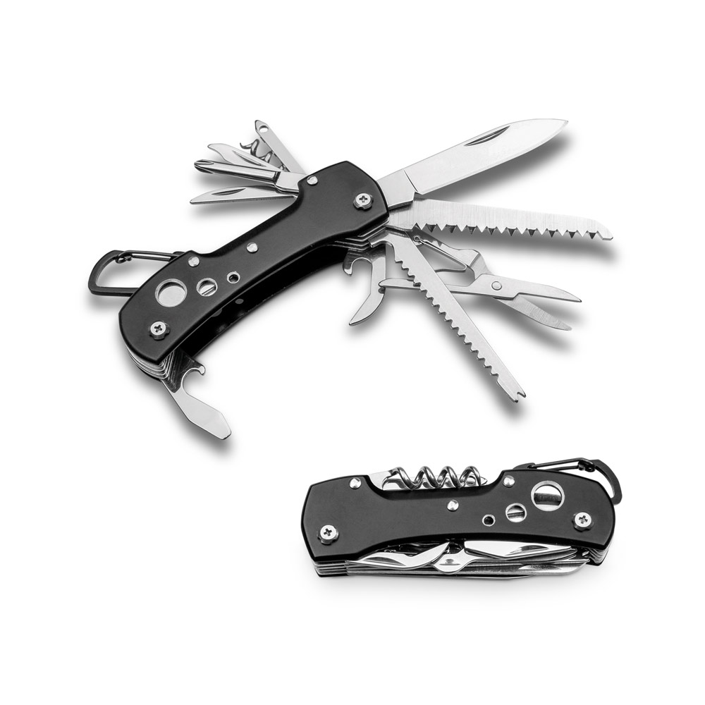 12-in-1 Stainless Steel Pocket Knife - Swyre - Tunstall