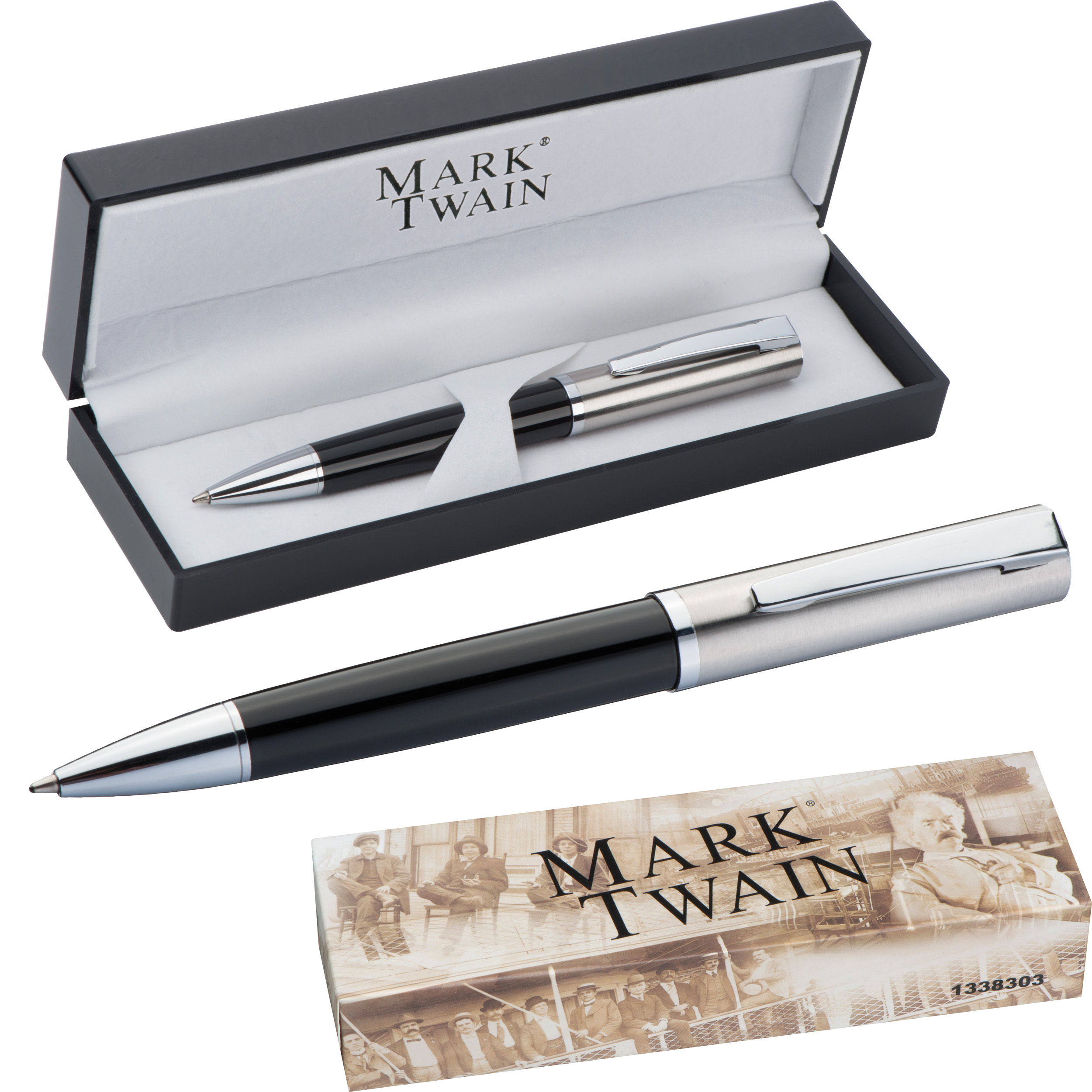 Twain Twist Ball Pen - Llanfairpwllgwyngyllgogerychwyrndrobwllllantysiliogogogoch - Maryport