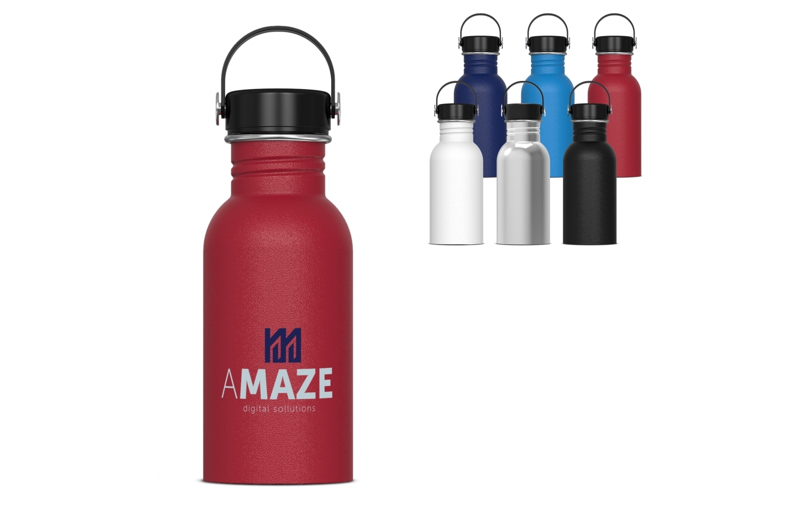 Premium Steel Water Bottle - Sutton-in-Ashfield