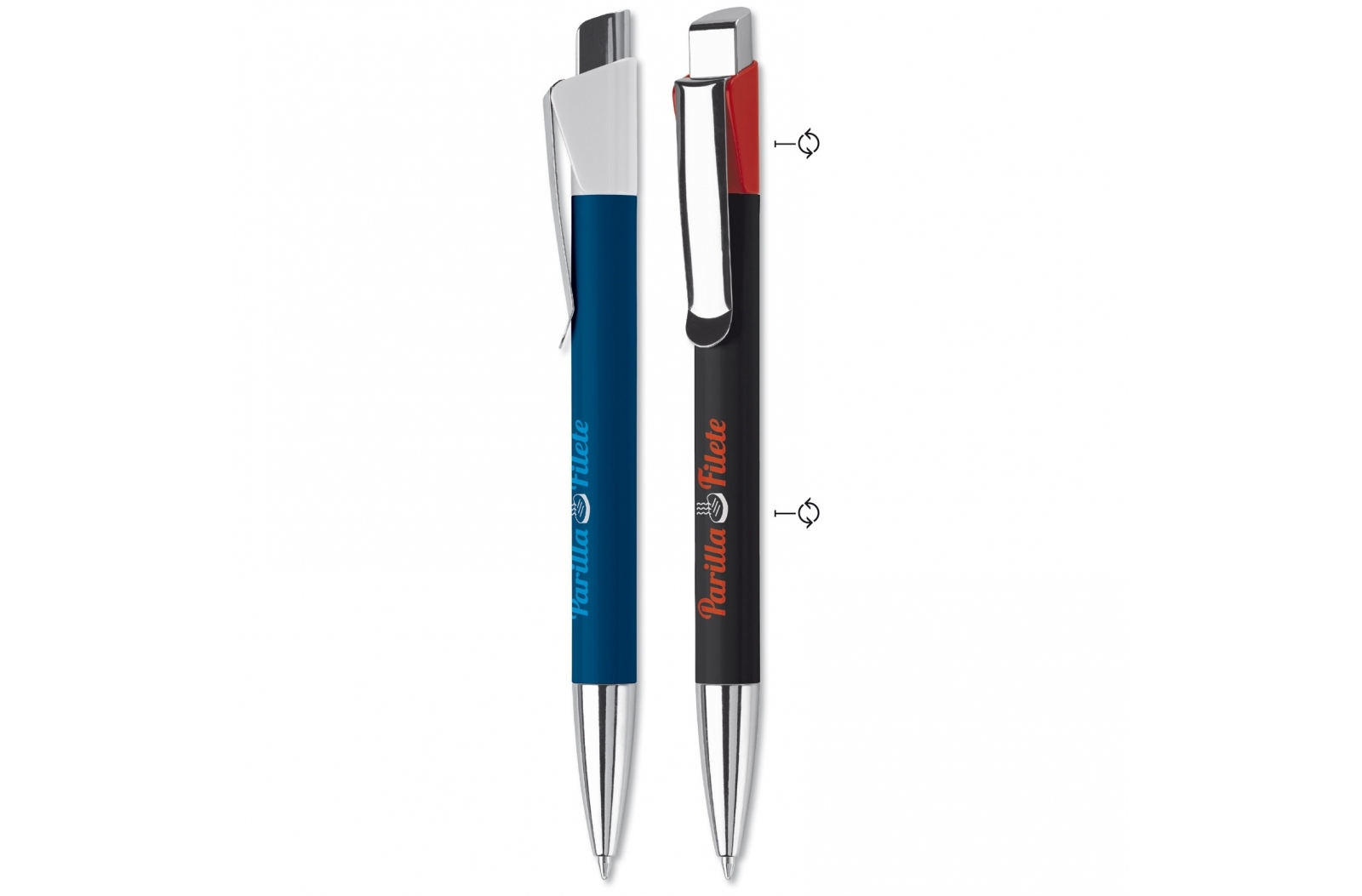 Toppoint Metal Clip Ballpoint Pen - Plymouth