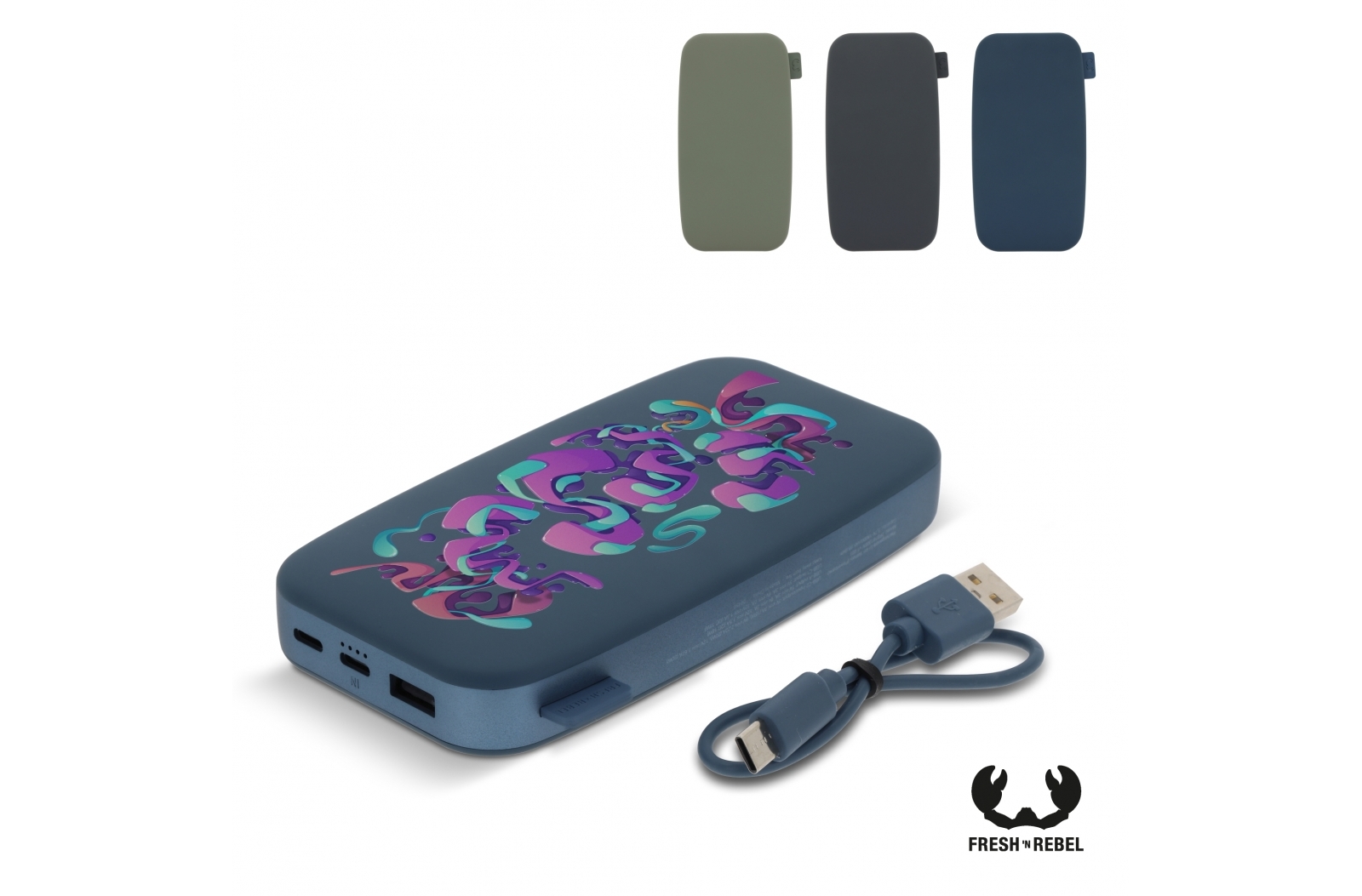 2PB18100 | Fresh 'n Rebel Powerbank 18.000mAh USB-C Ultra Fast Charging 20W