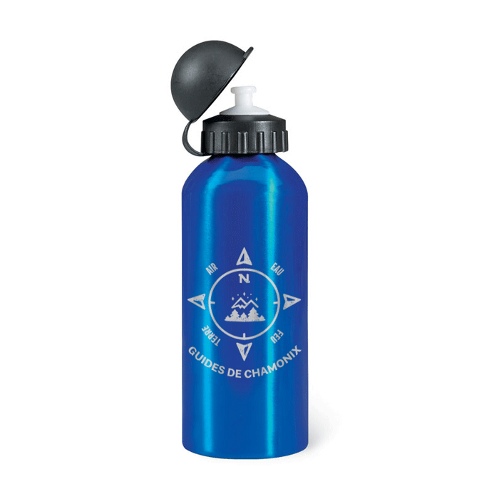 Single Wall Aluminium Water Bottle 600ml - Torquay