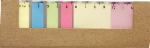 Multifunctional Sticky Notes Set with Ruler - Knaphill